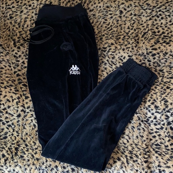 Kappa Velvet Joggers - Picture 1 of 3